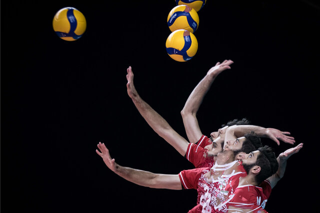 سقوط یک پله ای والیبال ایران در رده بندی زنده جهانی