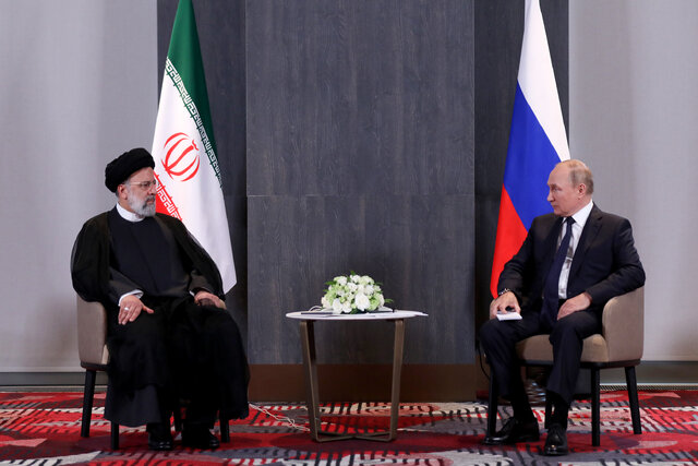 رئیسی: همکاری‌های اقتصادی برای دو ملت و منطقه مفید است/پوتین: مواضع روسیه و ایران همگراست