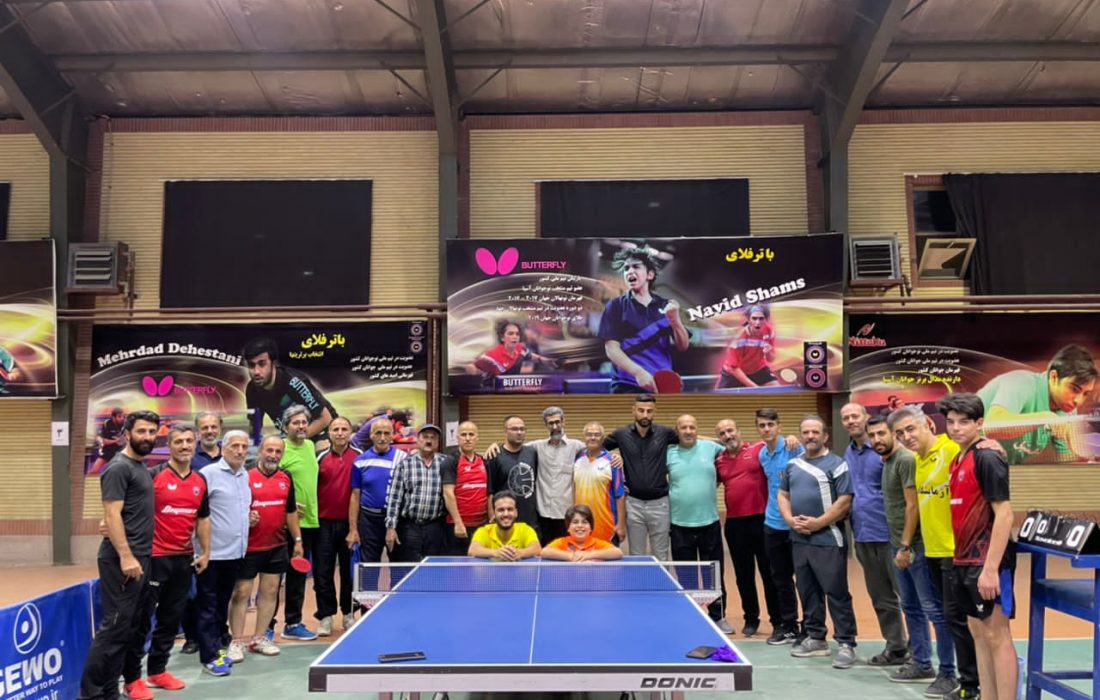 مسابقات لیگ پینگ پنگ استان البرز برگزار شد