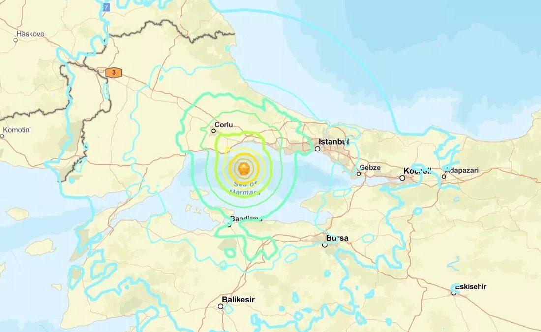 زلزلهای با بزرگای ۶.۲ در ترکیه/ استانبول حداقل ۳۴ زلزله شدید را در طول ۲۰۰۰ سال تجربه کرده/ «آخرالزمان کوچک» کی رخ داد؟