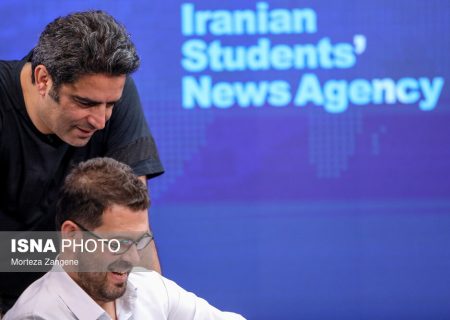 منوچهر هادی و پژمان بازغی در ایسنا/تلویزیون را متعلق به خودمان می‌دانیم