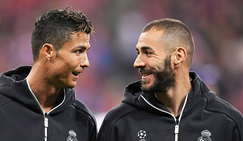 هدیه کریم بنزما به کریستیانو رونالدو!