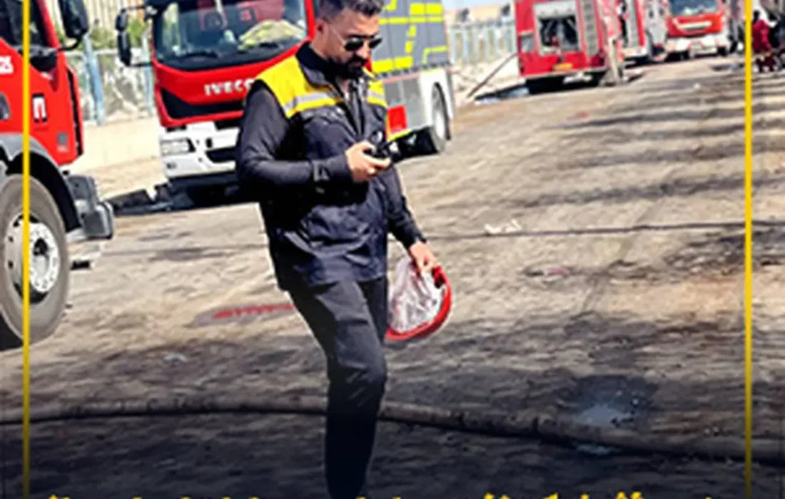 حضور مؤثر شرکت نفت سپاهان در عملیات امدادرسانی به حادثه انفجار و آتش‌سوزی اسکله بندر شهید رجایی