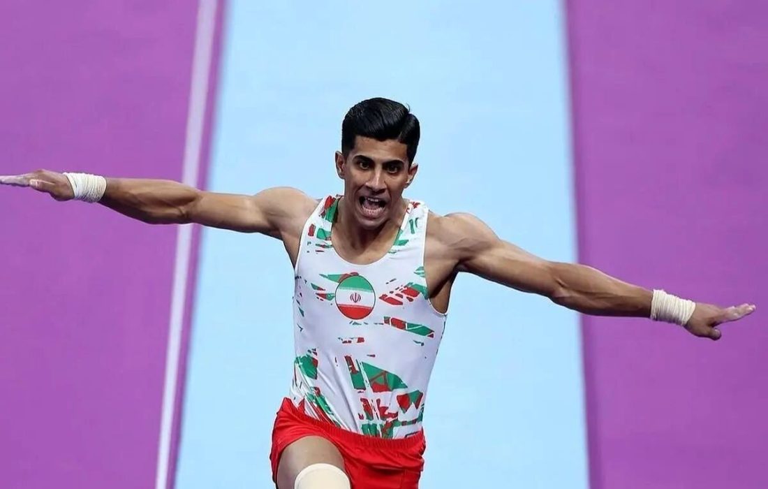تاریخسازی با شکست قهرمان المپیک/مهدی الفتی قهرمان ژیمناستیک آسیا شد