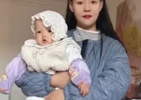 تغییر عجیب چهره یک زن چینی در دوران بارداری/ عکس