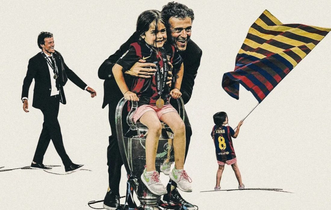 داستان الهام‌بخش لوئیس انریکه و شانا؛ ستاره‌ای که او را هدایت می‌کند!