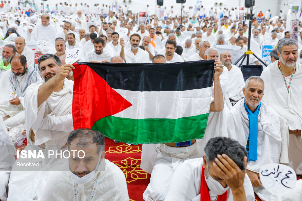 مراسم «برائت از مشرکین» زائران ایرانی در عربستان برگزار شد
