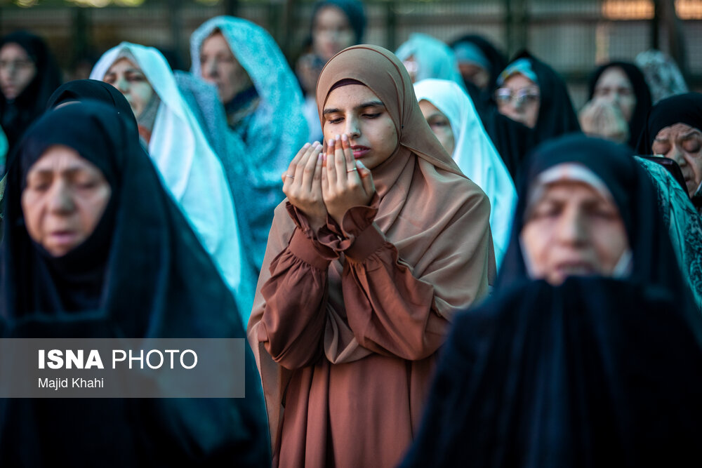 نماز عید قربان در دانشگاه تهران اقامه شد 
