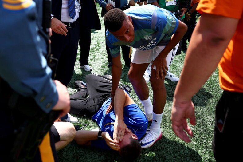 عکس| امباپه نزدیک بود قاتل شود