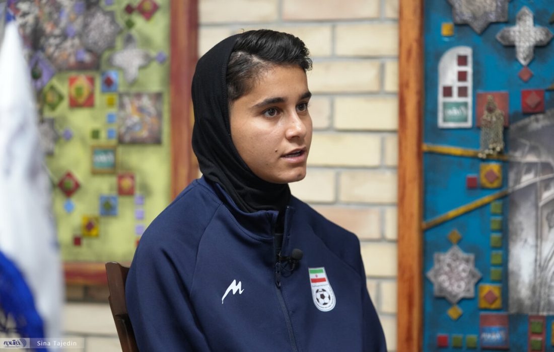 ببینید | این دختر عاشق ایران بود؛ میتوانست در آمریکا فوتبال بازی کند اما ایران را انتخاب کرد