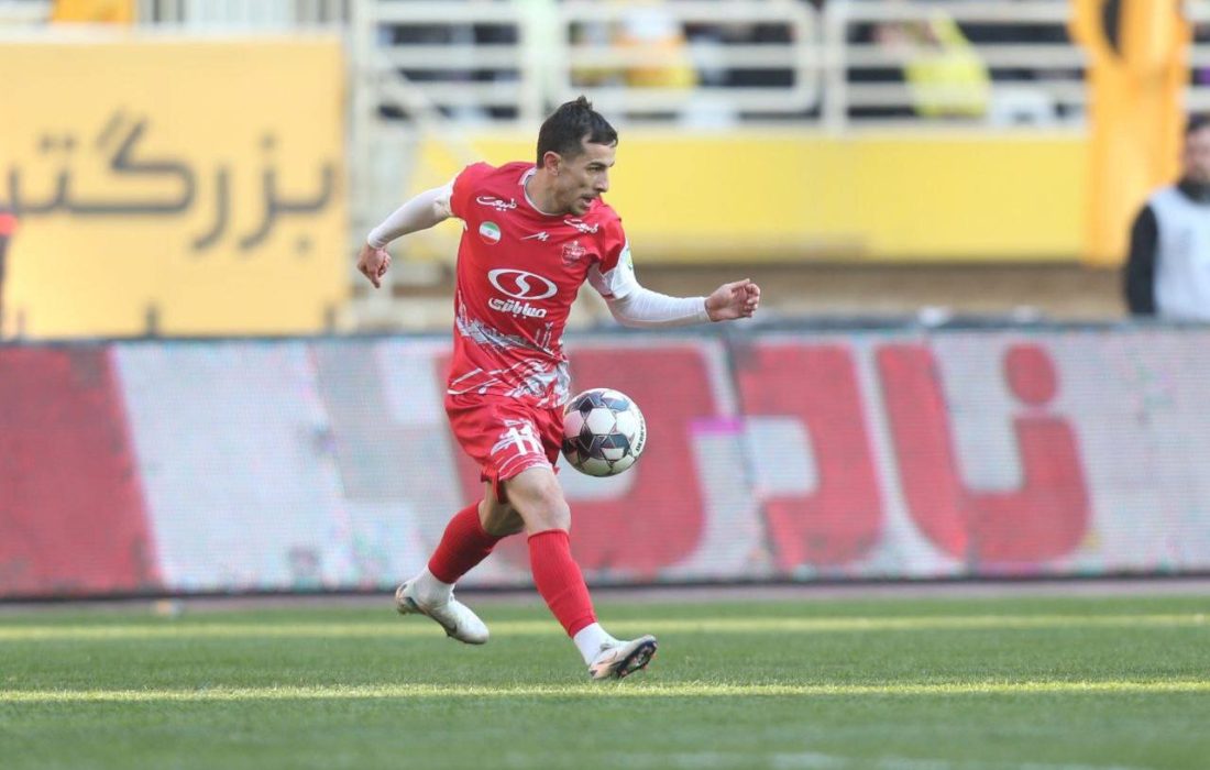 درگیری دو بازیکن پرسپولیس در اصفهان!