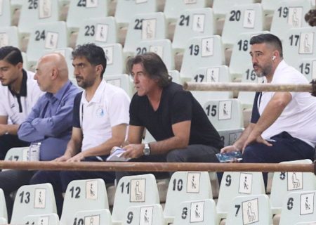 عکس| چهره متفکرانه ساپینتو بعد از باخت در سوپرجام!