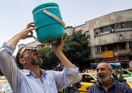 کف خیابان‌های تهران گرم‌تر از کویر لوت!