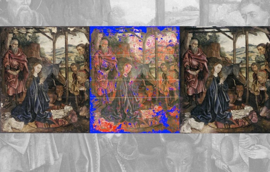 هوش مصنوعی و بازسازی یک نقاشی رنسانسی