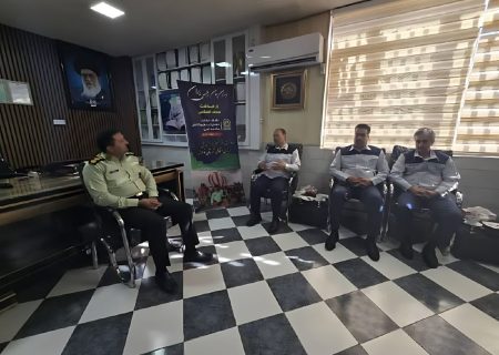 دیدار صمیمی با فرماندهی انتظامی شهرستان خواف