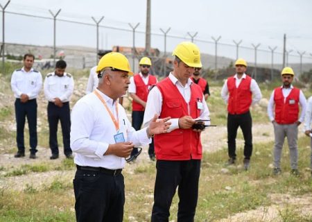 ارتقای توان عملیاتی پرسنل پلیمر گچساران در مانور وضعیت بحرانی و شرایط اضطرار جنگی