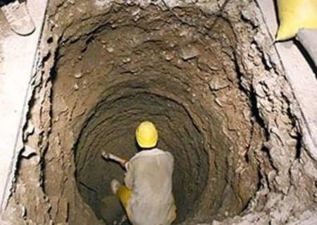 مرگ یک کارگر ۲۲ ساله بر اثر ریزش چاه