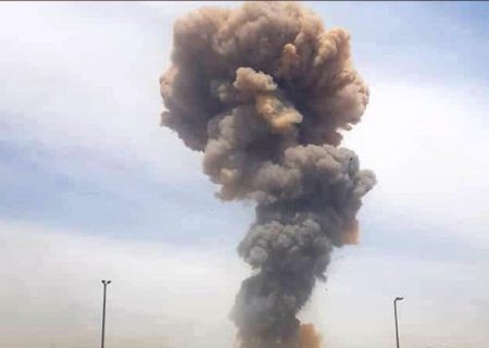 مشاهده ستون دود در شرق تهران