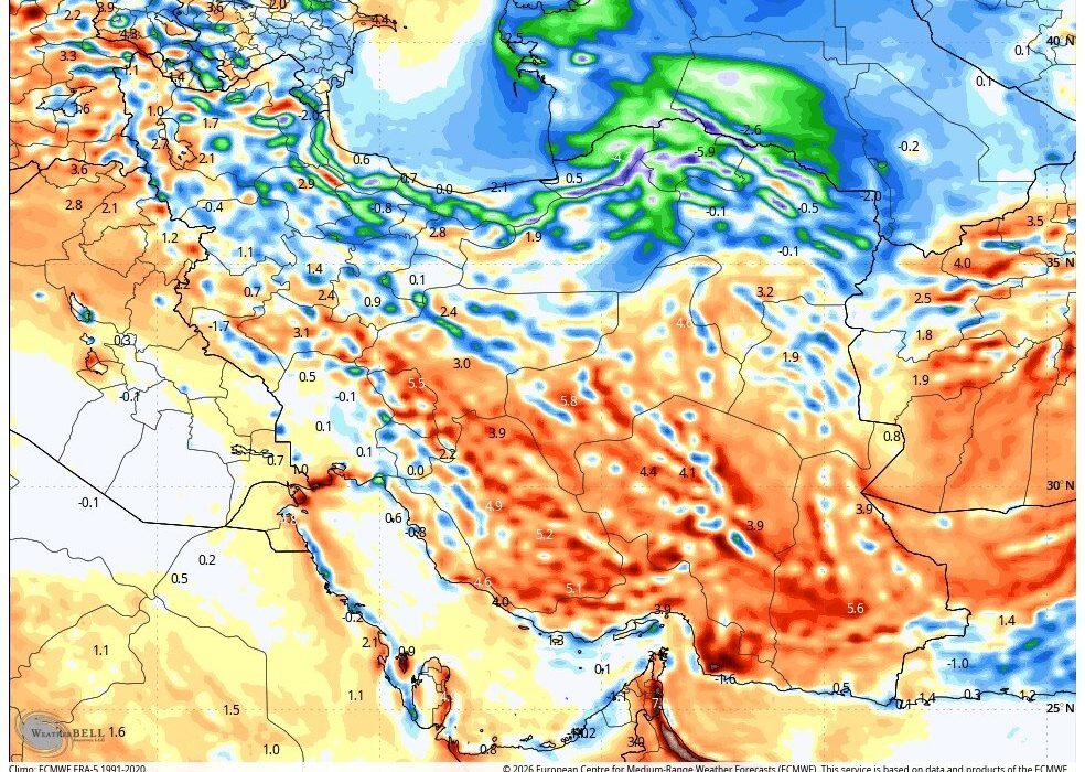 کاهش دما از امروز آغاز میشود؛ هشدار تشدید بارشهای رگباری در ۱۰ استان