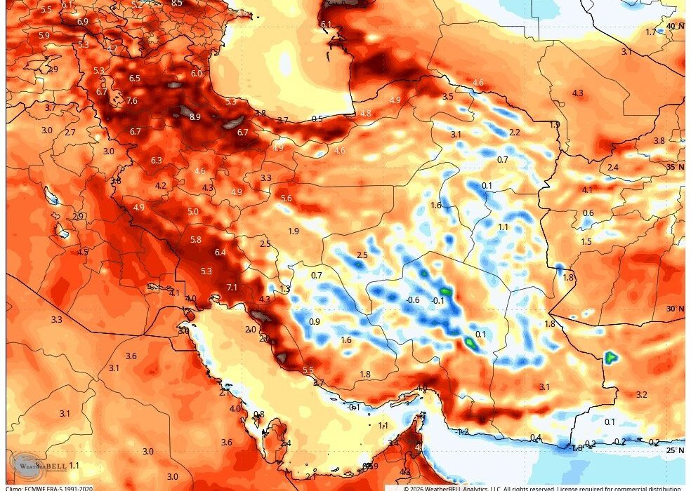 هشدار رگبار و رعدوبرق در ۹ استان؛ گرما همچنان در تهران ماندگار است