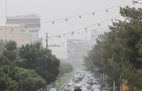 گردوخاک در شرق و جنوب شرق
