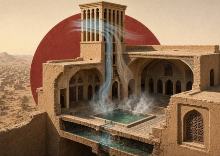 بادگیر؛ شاهکار معماری ایرانی برای مقابله با گرمای کویر/ این کولر طبیعی چگونه بدون برق خانه را خنک می‌کرد؟