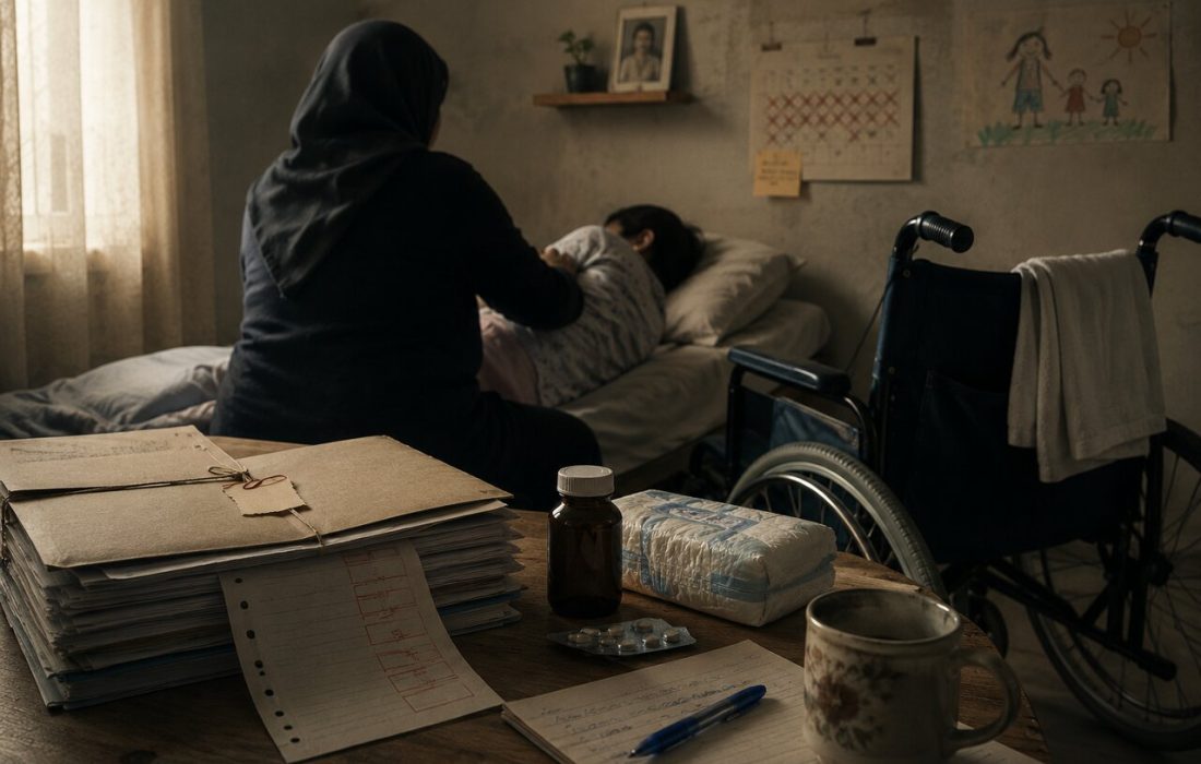 «چرا بچه به دنیا آوردی؟»؛ پاسخ تلخ به زنی خودسرپرست که ۲۷ سال از دختر معلولش مراقبت کرده/ روایت مادر «زکیه» را بشنوید و بخوانید