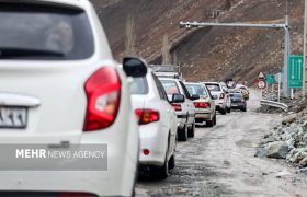 ترافیک سنگین در محور چالوس، آزادراه تهران ـ شمال و محور هراز