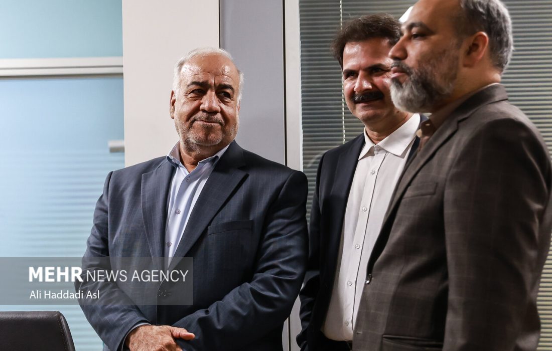هوشنگ بازوند مهمان خبرگزاری مهر شد